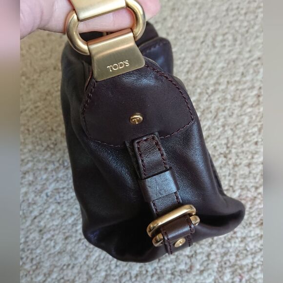 Tod's All Leather brown Hobo Bag - Picture 5 of 12